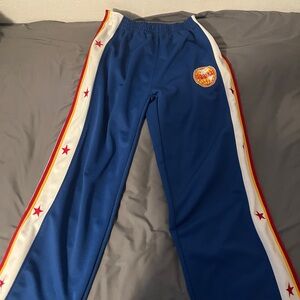 Blue Track Pants with Nba ascents
